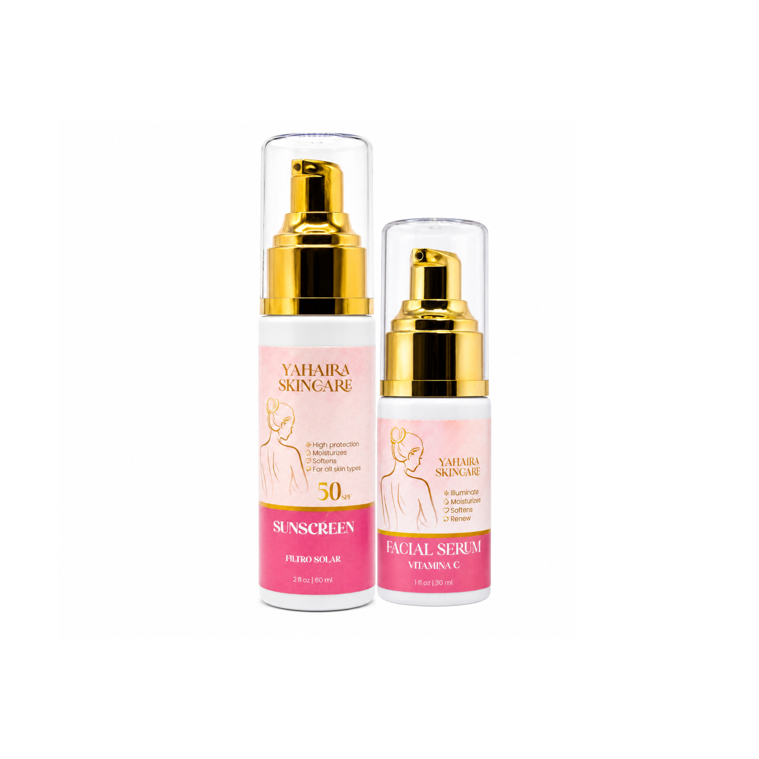 Dúo Vitamina C - protector solar & Sérum de Vitamina C