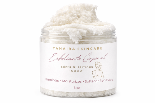 Exfoliante corporal de coco